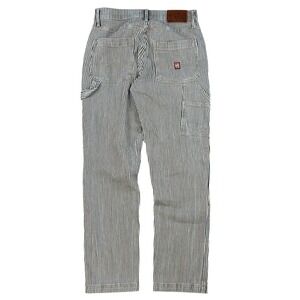 Lucky Legend Carpenter Pants Mens Size 29 Railroad Stripe Denim Workwear NWOT